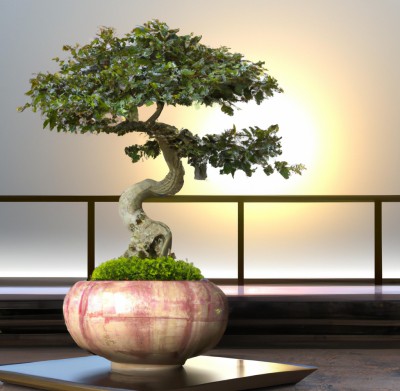 Telewizja śniadaniowa - Ai generuje drzewko bonsai